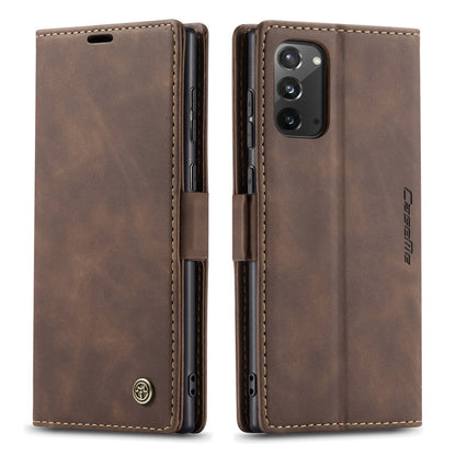 Book Classical Retro Leather Samsung Galaxy Note20 Case Slim Wallet