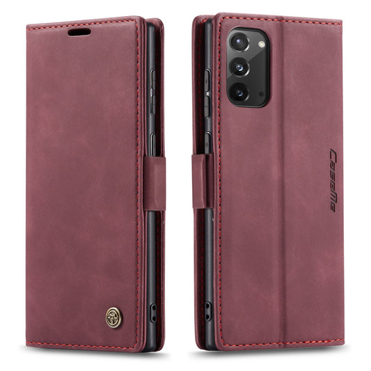 Book Classical Retro Leather Samsung Galaxy Note20 Case Slim Wallet