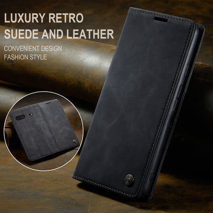 Book Classical Retro Leather Google Pixel 7 Case Slim Wallet Stand