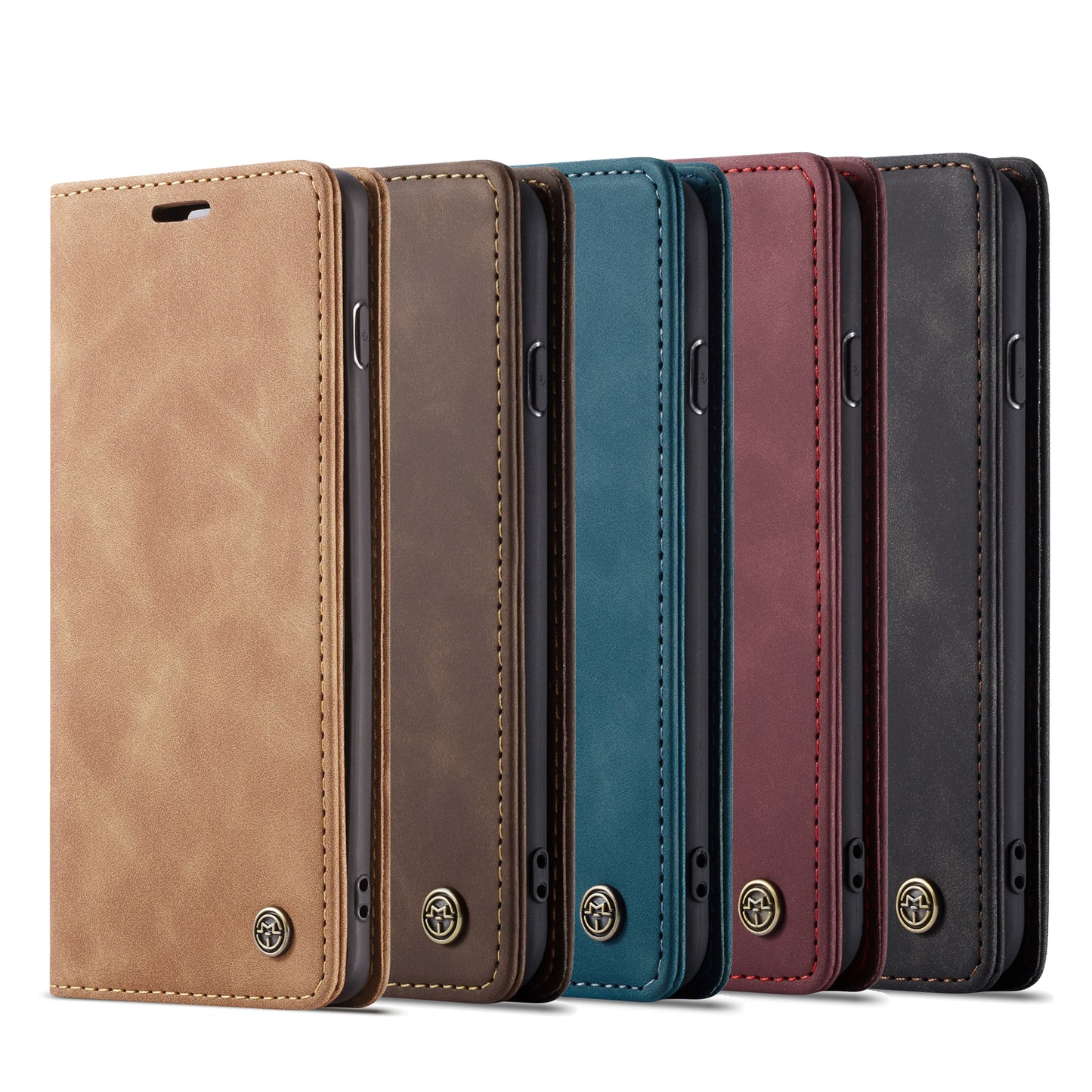 Book Classical Retro Leather Samsung Galaxy S10 5G Case Slim Wallet