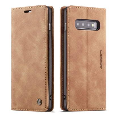 Book Classical Retro Leather Samsung Galaxy S10 5G Case Slim Wallet