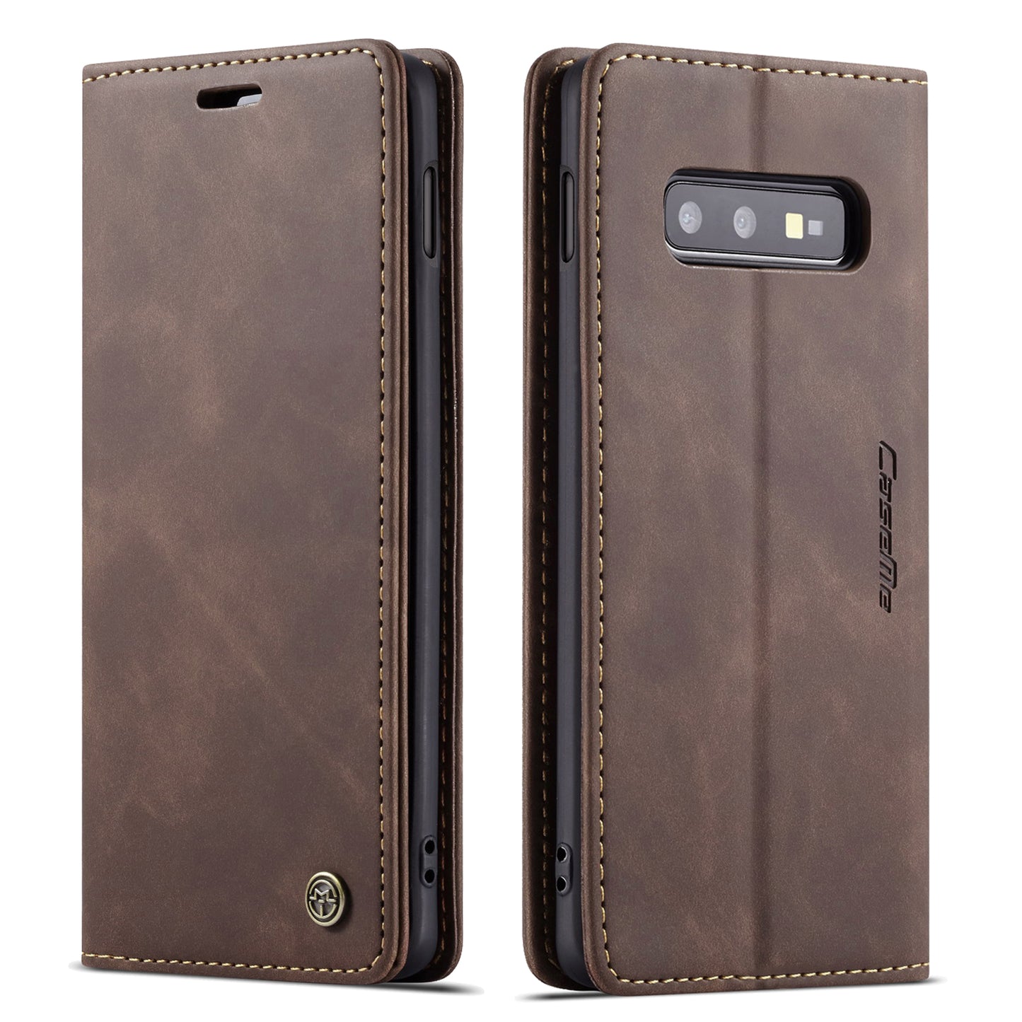 Book Classical Retro Leather Samsung Galaxy S10e Case Slim Wallet