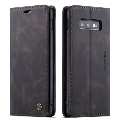 Book Classical Retro Leather Samsung Galaxy S10e Case Slim Wallet