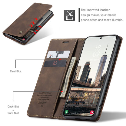 Book Classical Retro Leather Samsung Galaxy S22+ Case Slim Wallet