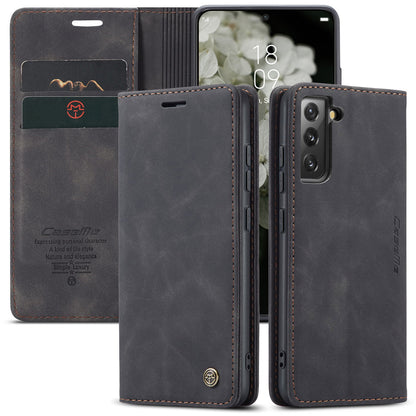 Book Classical Retro Leather Samsung Galaxy S22+ Case Slim Wallet