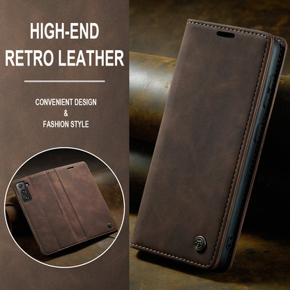 Book Classical Retro Leather Samsung Galaxy S22+ Case Slim Wallet