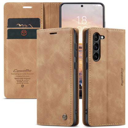 Book Classical Retro Leather Samsung Galaxy S23 Case Slim Wallet