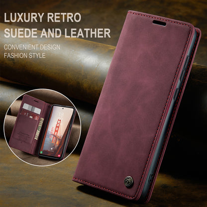 Book Classical Retro Leather Samsung Galaxy S23 FE Case Slim Wallet