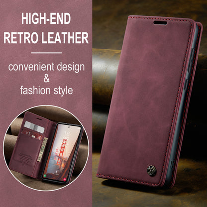 Book Classical Retro Leather Samsung Galaxy S23 FE Case Slim Wallet