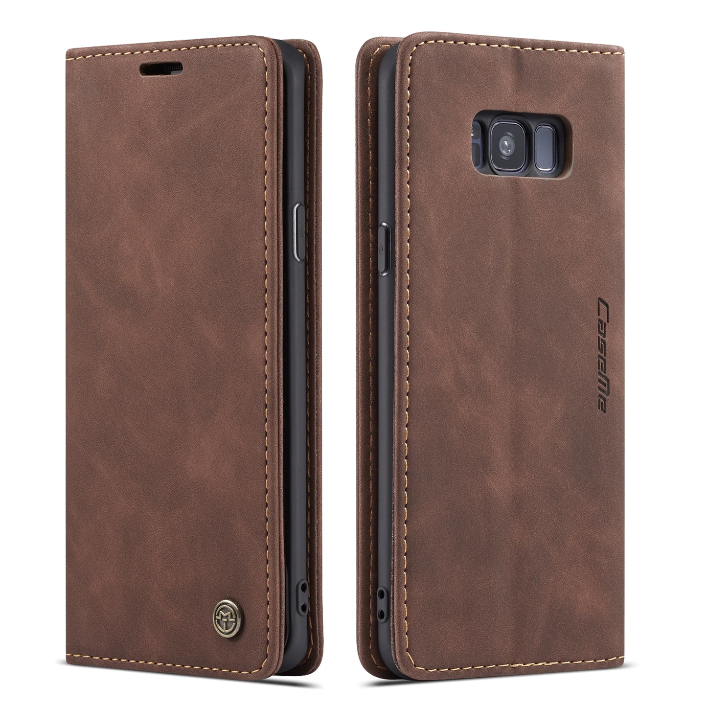 Book Classical Retro Leather Samsung Galaxy S8+ Case Slim Wallet