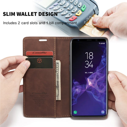 Book Classical Retro Leather Samsung Galaxy S9+ Case Slim Wallet