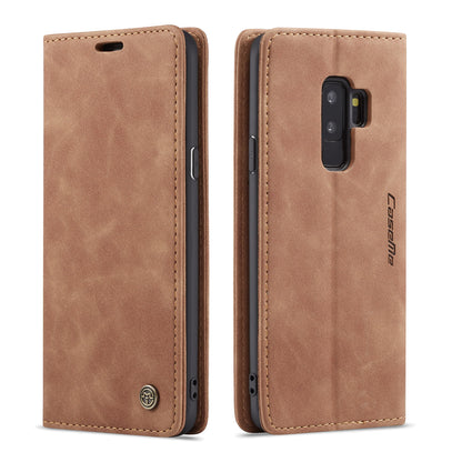 Book Classical Retro Leather Samsung Galaxy S9+ Case Slim Wallet