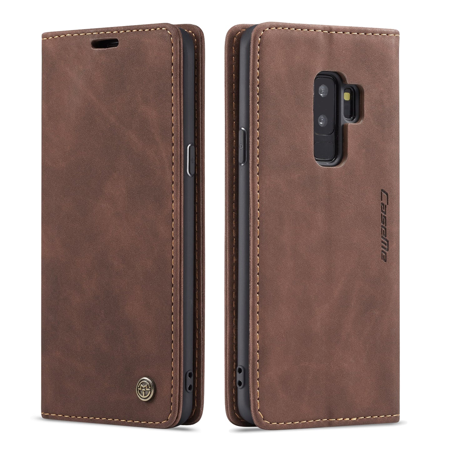 Book Classical Retro Leather Samsung Galaxy S9+ Case Slim Wallet