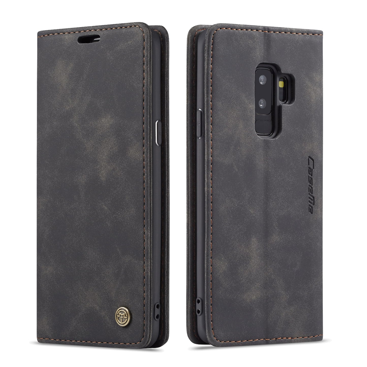 Book Classical Retro Leather Samsung Galaxy S9+ Case Slim Wallet