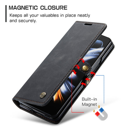 Book Classical Retro Leather Samsung Galaxy Z Fold4 Case Slim Wallet