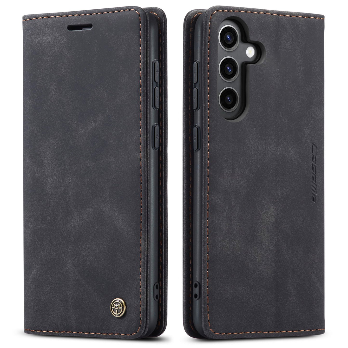 Book Classical Retro Leather Samsung Galaxy S24 Case Slim Wallet