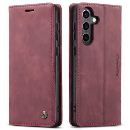 Book Classical Retro Leather Samsung Galaxy S24 Case Slim Wallet