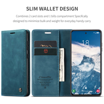 Book Classical Retro Leather Samsung Galaxy S24+ Case Slim Wallet