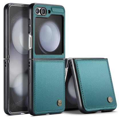 Butterfly Clasp Leather Samsung Galaxy Z Flip5 Case Wallet TPU Stand