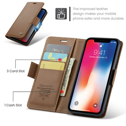 Butterfly Clasp Leather Apple iPhone Xs Max Case Wallet TPU Stand