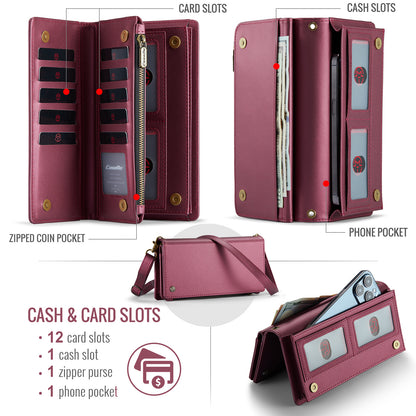 Women Diagonal Strap Samsung Galaxy S24 Bag Cash Card Slots