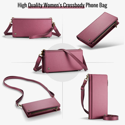 Women Diagonal Strap Samsung Galaxy A20 Bag Cash Card Slots