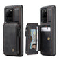 Wrist Strap Leather Card Holder Zipper Galaxy S20 Ultra Case Back