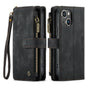 Multi-card Hand Strap iPhone 16 Case Double Fold Stand