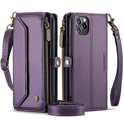 Women Shoulder Bag iPhone 11 Pro Max Case Card Slots Buckle Pockets