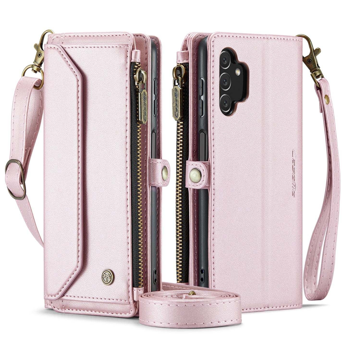 Women Shoulder Bag Samsung Galaxy A13 Case Card Slots Buckle Pockets