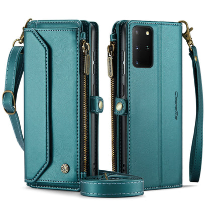 Women Shoulder Bag Samsung Galaxy S20+ Case Card Slots Buckle Pockets