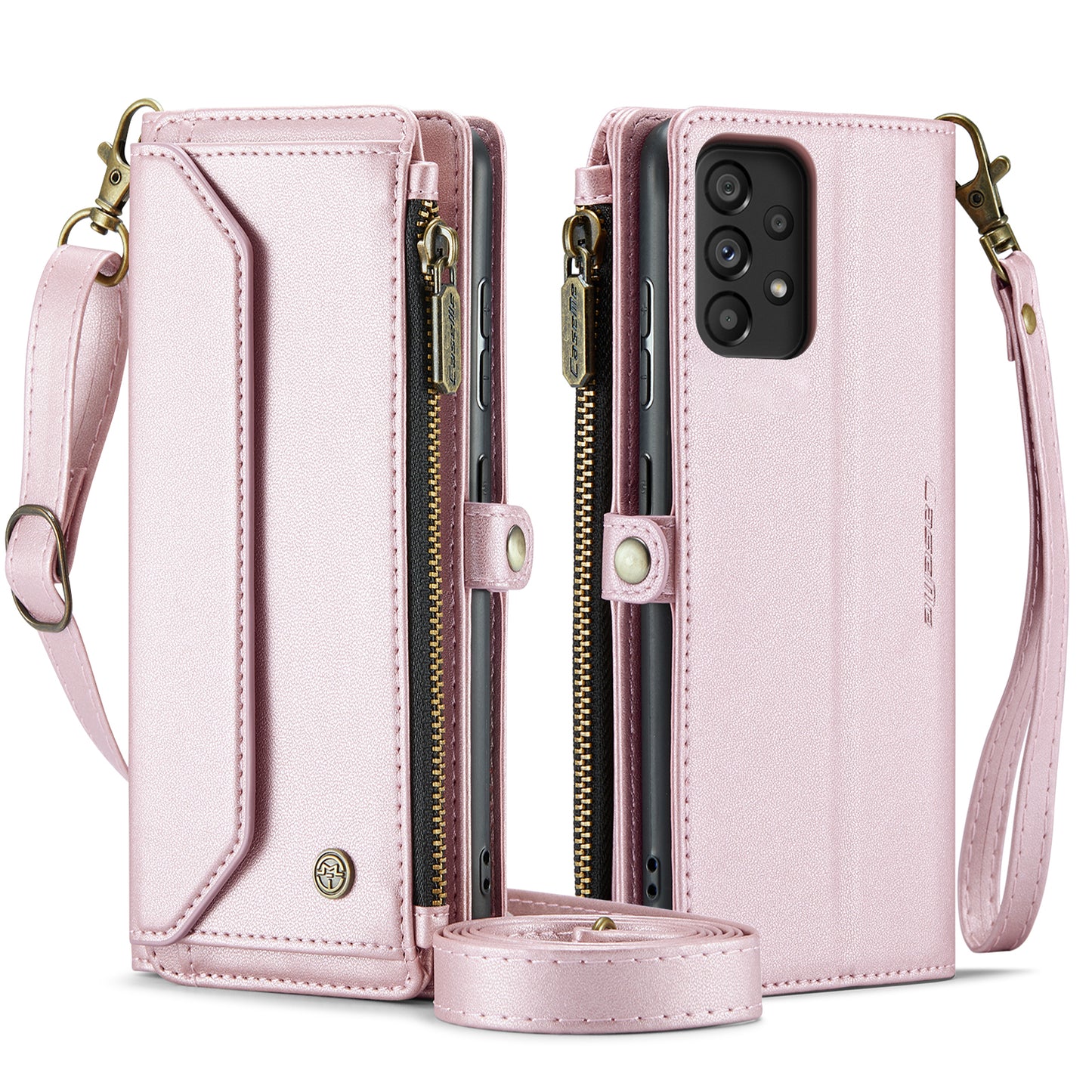 Women Shoulder Bag Samsung Galaxy A52s Case Card Slots Buckle Pockets