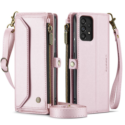 Women Shoulder Bag Samsung Galaxy A52s Case Card Slots Buckle Pockets