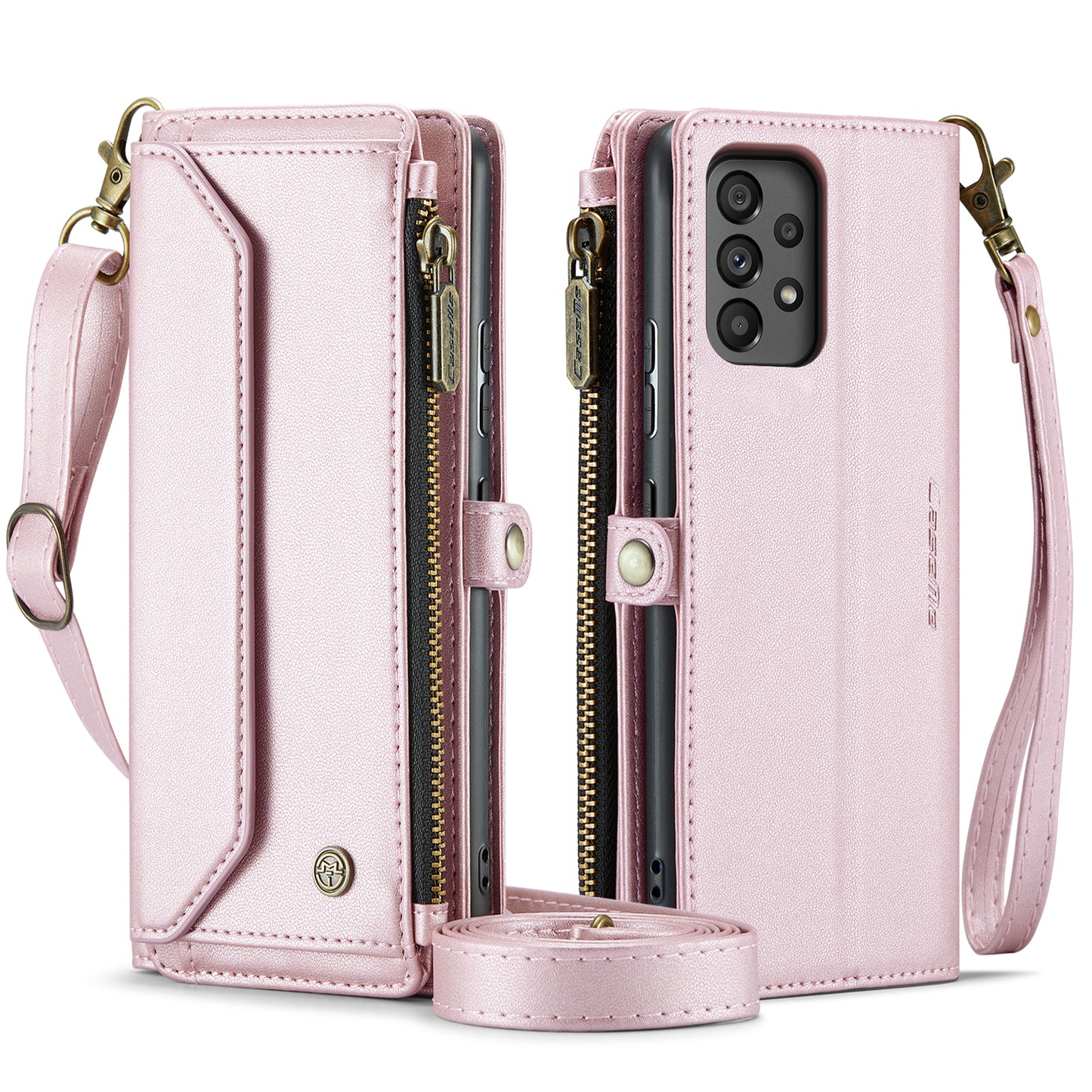 Women Shoulder Bag Samsung Galaxy A53 Case Card Slots Buckle Pockets