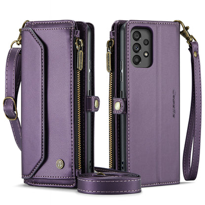 Women Shoulder Bag Samsung Galaxy A53 Case Card Slots Buckle Pockets