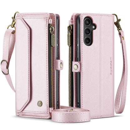 Women Shoulder Bag Samsung Galaxy A54 Case Card Slots Buckle Pockets