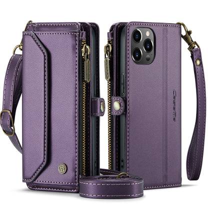 Women Shoulder Bag Apple iPhone 12 Pro Case Card Slots Buckle Pockets