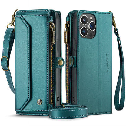 Women Shoulder Bag iPhone 13 Pro Max Case Card Slots Buckle Pockets