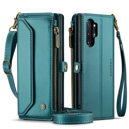 Women Shoulder Bag Galaxy Note10+ Case Card Slots Buckle Pockets