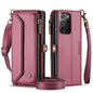 Women Shoulder Bag Galaxy Note20 Ultra Case Card Slots Buckle Pockets