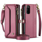 Women Shoulder Bag Samsung Galaxy S20 Case Card Slots Buckle Pockets