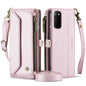 Women Shoulder Bag Samsung Galaxy S20 Case Card Slots Buckle Pockets