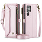 Women Shoulder Bag Galaxy S22 Ultra Case Card Slots Buckle Pockets