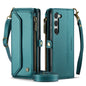 Women Shoulder Bag Samsung Galaxy S23 Case Card Slots Buckle Pockets