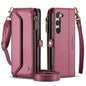 Women Shoulder Bag Samsung Galaxy S23+ Case Card Slots Buckle Pockets