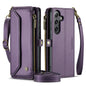 Women Shoulder Bag Samsung Galaxy S24 Case Card Slots Buckle Pockets