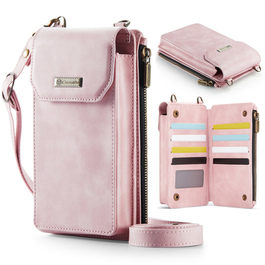 Women's Crossbody iPhone 16 Plus Purse Vertical Magnetic Clip