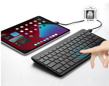 Universal Portable USB Bluetooth Keyboard Square Mini Strip shape