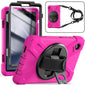 Pirate King Galaxy Tab A9+ Case 360 Rotating Stand Hand Shoulder Strap