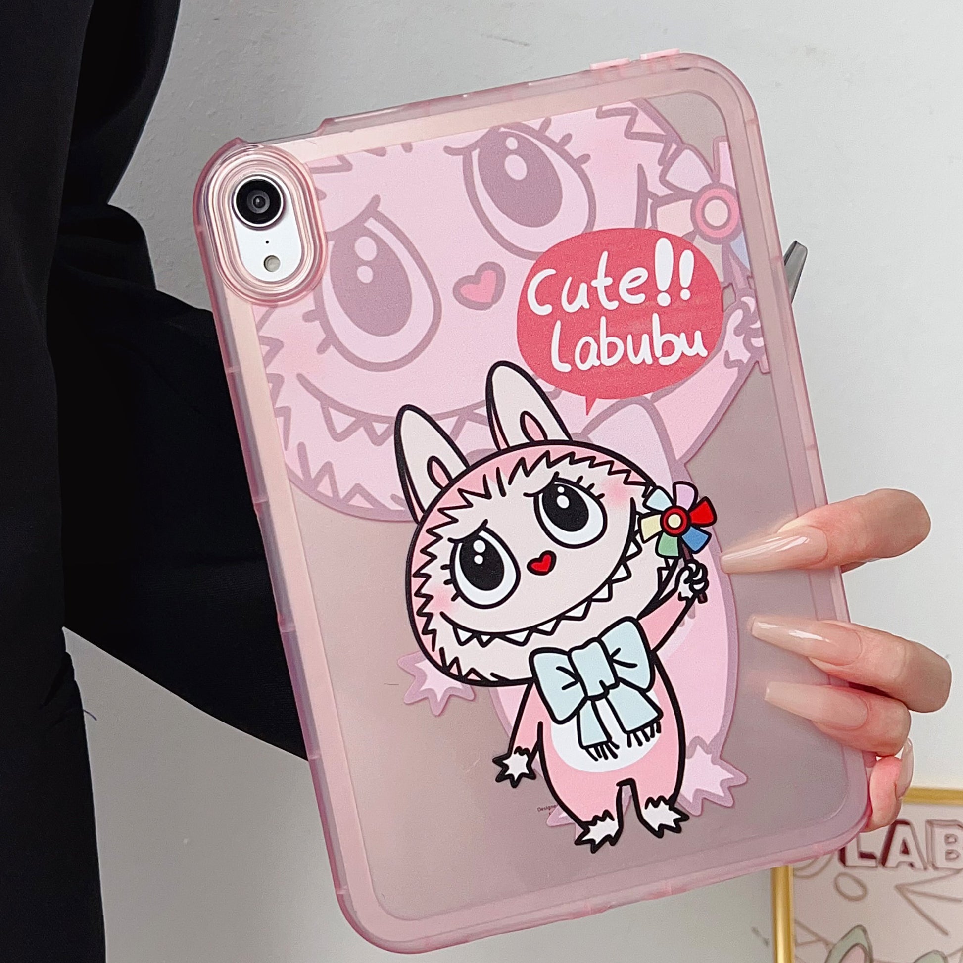 chubby-transparent-tpu-labubu-painting-ipad-samsung-tablet-cases_2